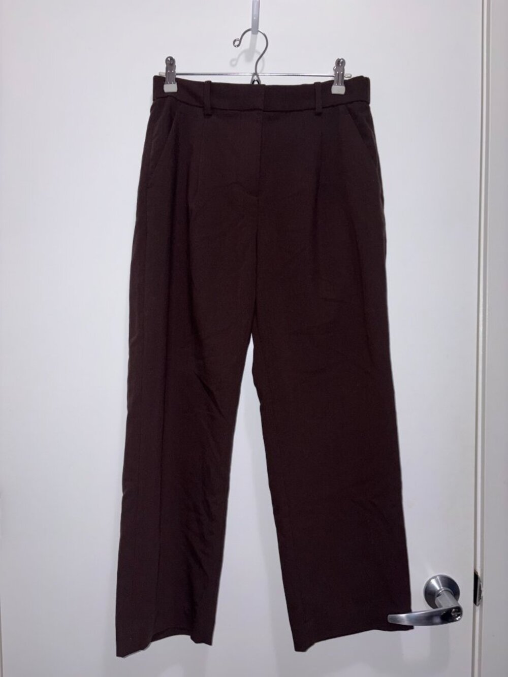 Abercrombie & Fitch Sloane Tailored Wide Leg Pants